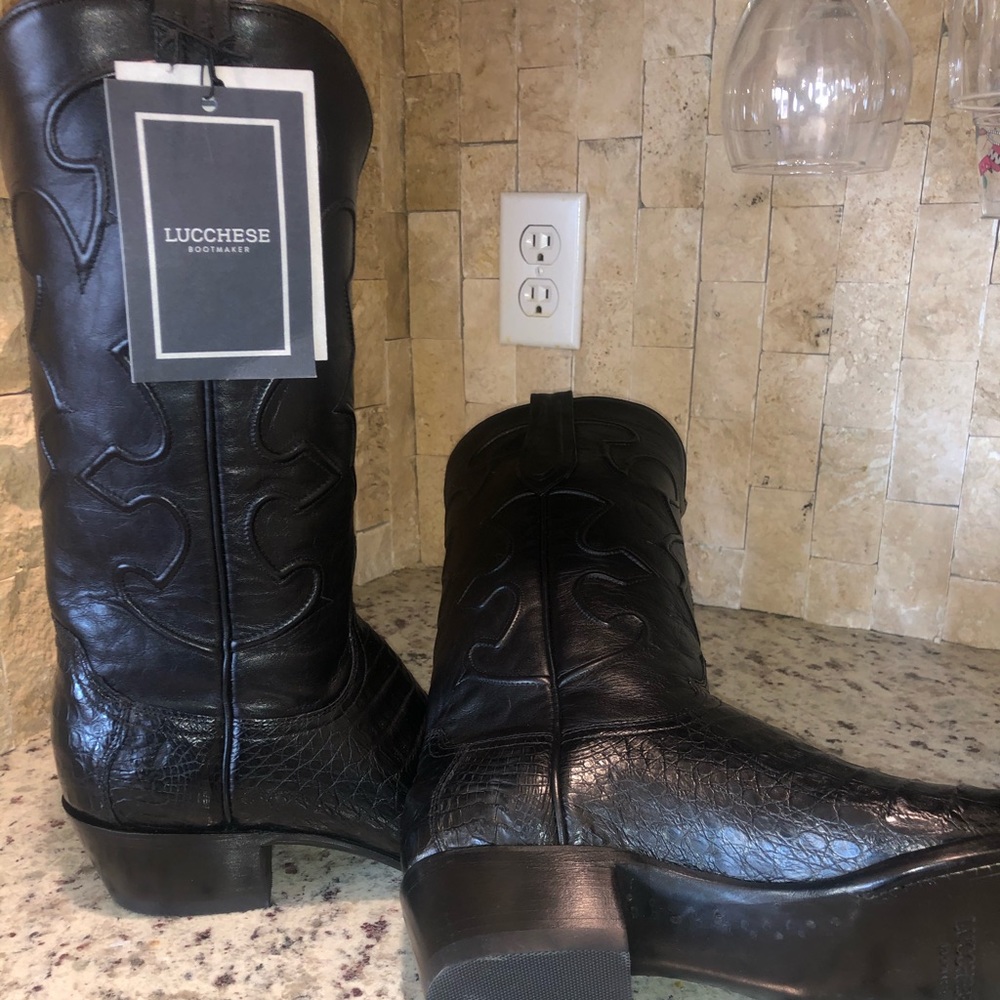 Lucchese Bootmaker-  MEN’s cowboy Boots